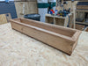 ✅LARGE Garden Wooden Planter Trough Veg Wood Flower Box READY MADE - Nut Brown✅