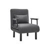 3-in-1 Multifunctional Folding Sofa Bed-Sofa Chair, Recliner Lounger, Single Bed