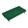 Folding 3 Seater Sofa Bed Click-Clack Recliner Fabric Couch Sleeper Living Room