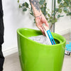 Storage Stool w/ Faux Leather Ottoman Seat Toys Holder ABS Plastic Foam | 51cm