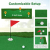 10 x 3.3 FT Golf Putting Mat Green Indoor Outdoor Golf Practice Mat w/3 Holes
