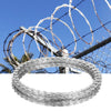 10m Razor Security Barbed Wire Coiled Concertina Type Barb Fence Fencing Garden