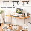 Stand-up Ergonomic Computer Workstation Electric Standing Desk Grey