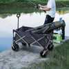 Heavy Duty Foldable Camping Outdoor Garden Trolley Cart Wagon Truck Wheelbarrow