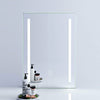 Led Illuminated Bathroom Mirror Cabinet With Shaver Socket Demister Touch Sensor