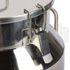 28L Stainless Steel Milk Can Tank Barrel Milk Canister Wine Pail with Sealed Lid
