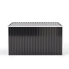 UK Black XL 210CM Bicycle Sheds Bike Tools Storage House Galvanized Steel Garden