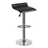Bar Stool Set of 2 Counter Height Bar Chairs Swivel Adjustable Modern Armless