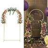 Gold Arched Door Metal Wedding Flower Balloon Stand Backdrop Decor Free Standing