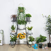 9 Tier Large Plant Stand Metal Flower Pot Holder Display Shelf Garden Rack Home