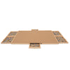 VEVOR 1500 Piece Puzzle Board Drawer Cover Portable Wooden Jigsaw 32.7"x24.6"