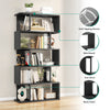 Industrial Bookshelf Bookcase Storage Shelving Unit for Living Room Bedroom