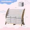 Bookshelf Storage Shelf For Children's Reading Room Open Storage Modern New