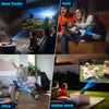 4K UHD Projector Android TV Home Theater Movie Smart Bluetooth 5G WiFi Beamer UK