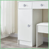 For Bedroom Vanity Makeup Desk Set Dressing Table With Stool LED Lighted Mirror