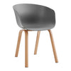 4pcs Dining Chairs Contemporary Lounge Dining Home Office Plastic Reception Seat