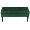 Large Chesterfield Storage Ottoman Bench Box Widnow Seat Stool Bedroom Footstool