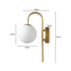 Lighting Vintage Up/Down Wall Light Industrial Antique Wall Lamp for Hall, Bar