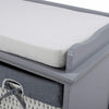 Shoe Bench Shoes Storage Organizer Baskets Cabinet Cushioned Seat Home Hallway