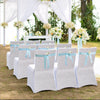 10-100x Spandex Stretch Wedding Chair Cover Shiny Metallic Glitter Covers Party
