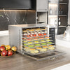 8-Tier Food Dehydrator Machine Muti-Food Dryer w/Temperature Control & 24H Timer
