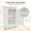 Bathroom Floor Cabinet Corner Storage Cabinet Corner Shutter Door Cabinet