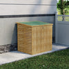 Large Wooden Double Wheelie Bin Store for 2 Bins Outdoor Garden Sheds Enclosure