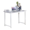 Modern Grey Computer Table Study Desk PC Laptop Table Workstation Home Office