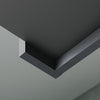 High Gloss Sideboard Cabinet Living Room Black Storage Cupboard with LED Lights