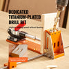 Pocket Hole Jig Kit Joinery Woodworking System Adjustable Depth with Clamp