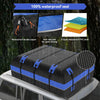 600L Large Car Roof Bag 500D Portable Carrier Luggage Box Top Rack Waterproof