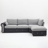 Luxury 2, 3 Seater Linen Fabric Couch Sofa Chaise Living Room Furniture