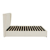 Dusk Berkeley Ecru Chenille Double Ottoman Storage Bed RRP £690
