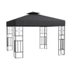 Garden Gazebo Party Marquee Roof Pergola Furniture Wedding Tent W/ Ground Stake