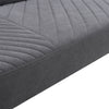 3 Seater Fabric Sofa Bed Recliner Sofa Guest Sleeper Bed Settee Single Sofabed