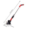 12V Garden Electric Cordless Hedge Trimmer Extendable Pole w/2 Batteries&Charger