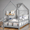 House Design Toddler Bed Frame Pine Wood Children Kids Bed Bedstead Bedframe