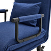 3-in-1 Recliner Chair Folding Single Sofa Bed Lounger Sleeper Chair Bed w/Pillow