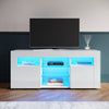 LED TV Stand Unit High Gloss White Sideboard Storage Modern Living Room Cabinet
