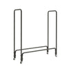Large Firewood Rack Log Cart With Wheels Firewood Mover for Patio Fireplace Home