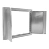 Outdoor Stainless Steel Flush Mount BBQ Access Door Kitchen Cabinet Double Doors