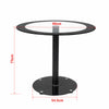Round Dining Table for 2-4 Seat Kitchen Home Coffee Table Lounge Restaurant New