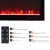 40-60" Electric Insert Fire LED Fireplace 9-12 Flame Wall/Inset Mount/Freestand