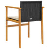 Gecheer Sofa Chairs with Cushions Patio Chairs Cushioned Garden Seating O7V9