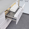 Pull Out Kitchen Basket Slide Out Storage Basket Cupboard Stainless Steel Drawer