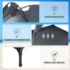 Exlarge Elevated Dog Bed Portable Pet Cot Tent w/ Removeable Canopy Waterproof