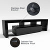Modern 160cm TV Unit Cabinet Stand High Gloss Doors Entertainment Free RGB LED