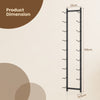 Wall Mounted Wine Storage Rack Kitchen Hanging Wine Display Rack for 9 Bottles
