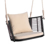 Patio Hanging Rattan Basket Chair Indoor Outdoor Swing Hammock Chair