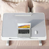 Folding Laptop Table Bed Tray Sofa Lap Desk Notebook Stand Adjustable Height NEW